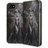 Gothic Princess with Silver Dragon by Nene Thomas iPhone Cases